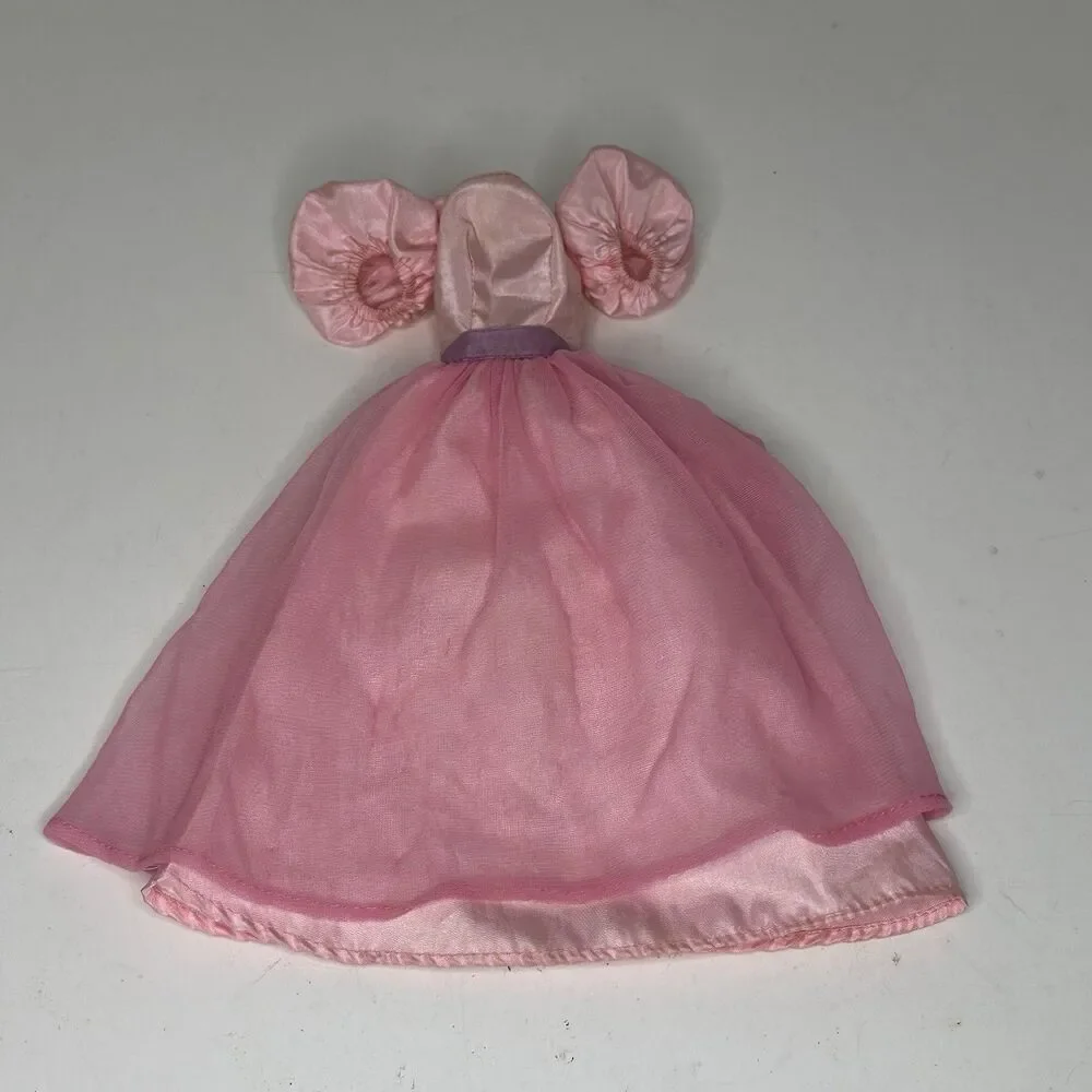 Vintage 1984 Barbie Wedding Party Bridesmaid Dress #7967 Pink Gown